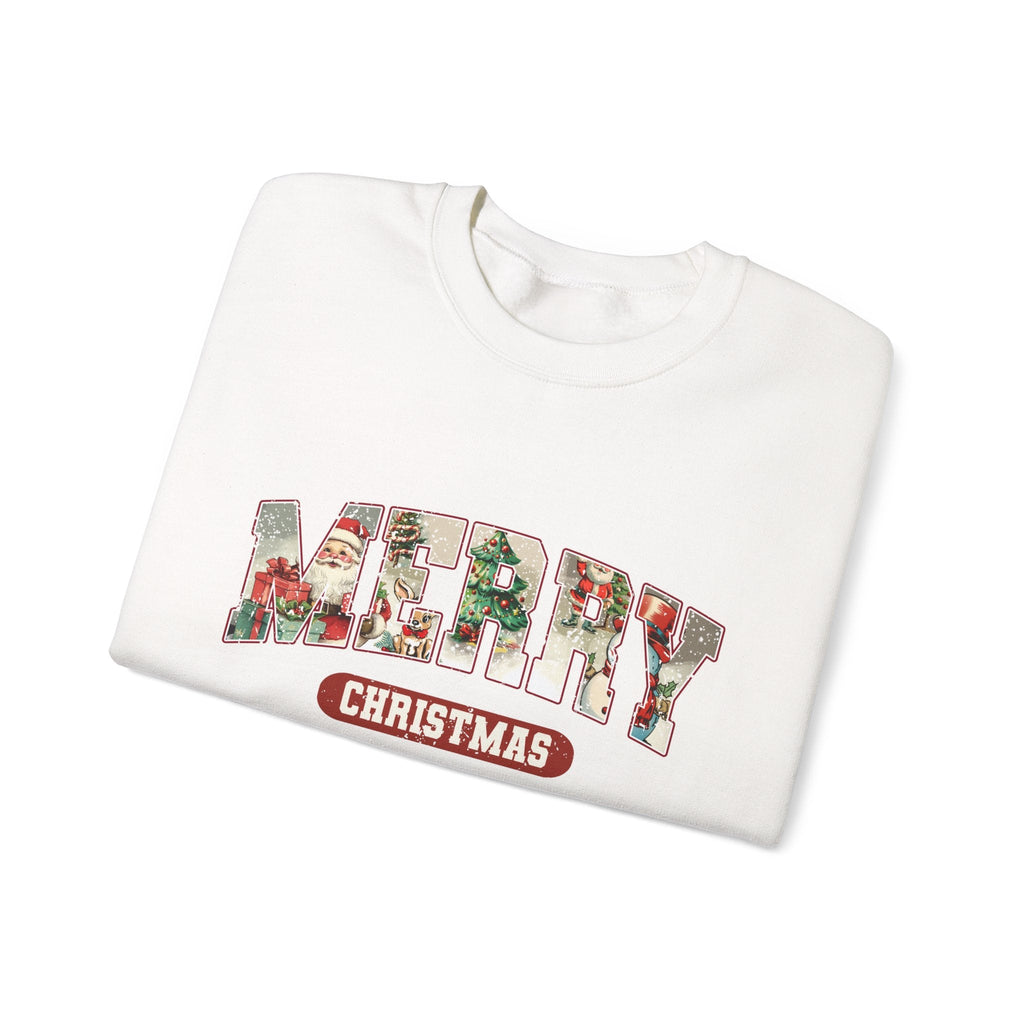 Christmas Sweatshirt, Merry Christmas Sweatshirt by PopCultureByDesign36