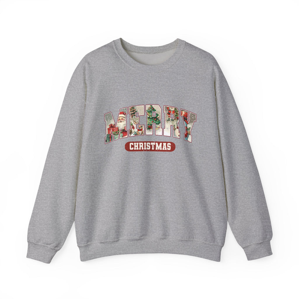 Christmas Sweatshirt, Merry Christmas Sweatshirt by PopCultureByDesign36