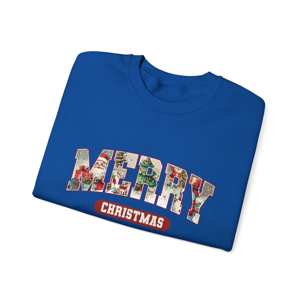Christmas Sweatshirt, Merry Christmas Sweatshirt by PopCultureByDesign36