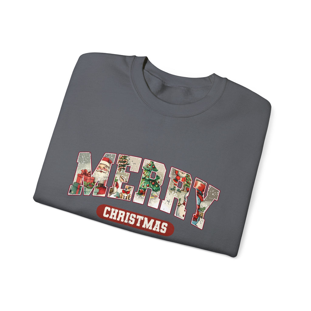 Christmas Sweatshirt, Merry Christmas Sweatshirt by PopCultureByDesign36
