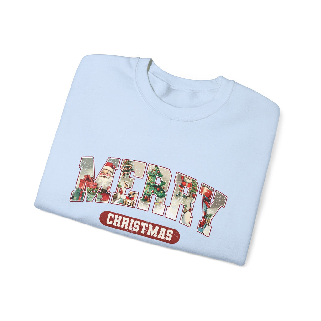 Christmas Sweatshirt, Merry Christmas Sweatshirt by PopCultureByDesign36