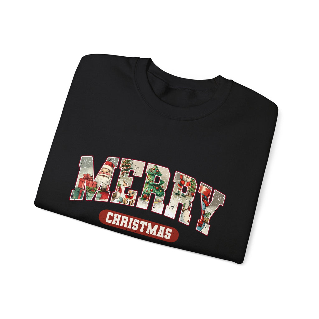 Christmas Sweatshirt, Merry Christmas Sweatshirt by PopCultureByDesign36