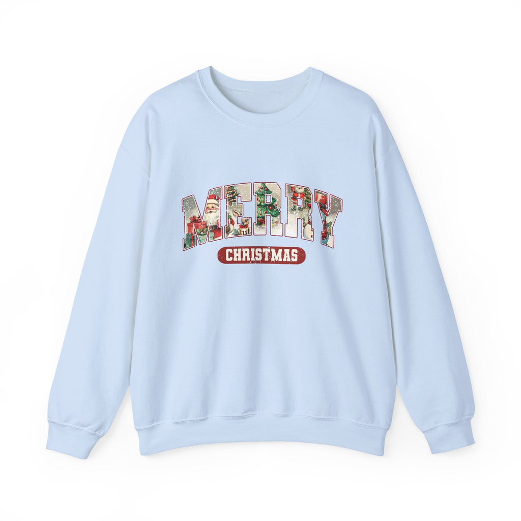 Christmas Sweatshirt, Merry Christmas Sweatshirt by PopCultureByDesign36