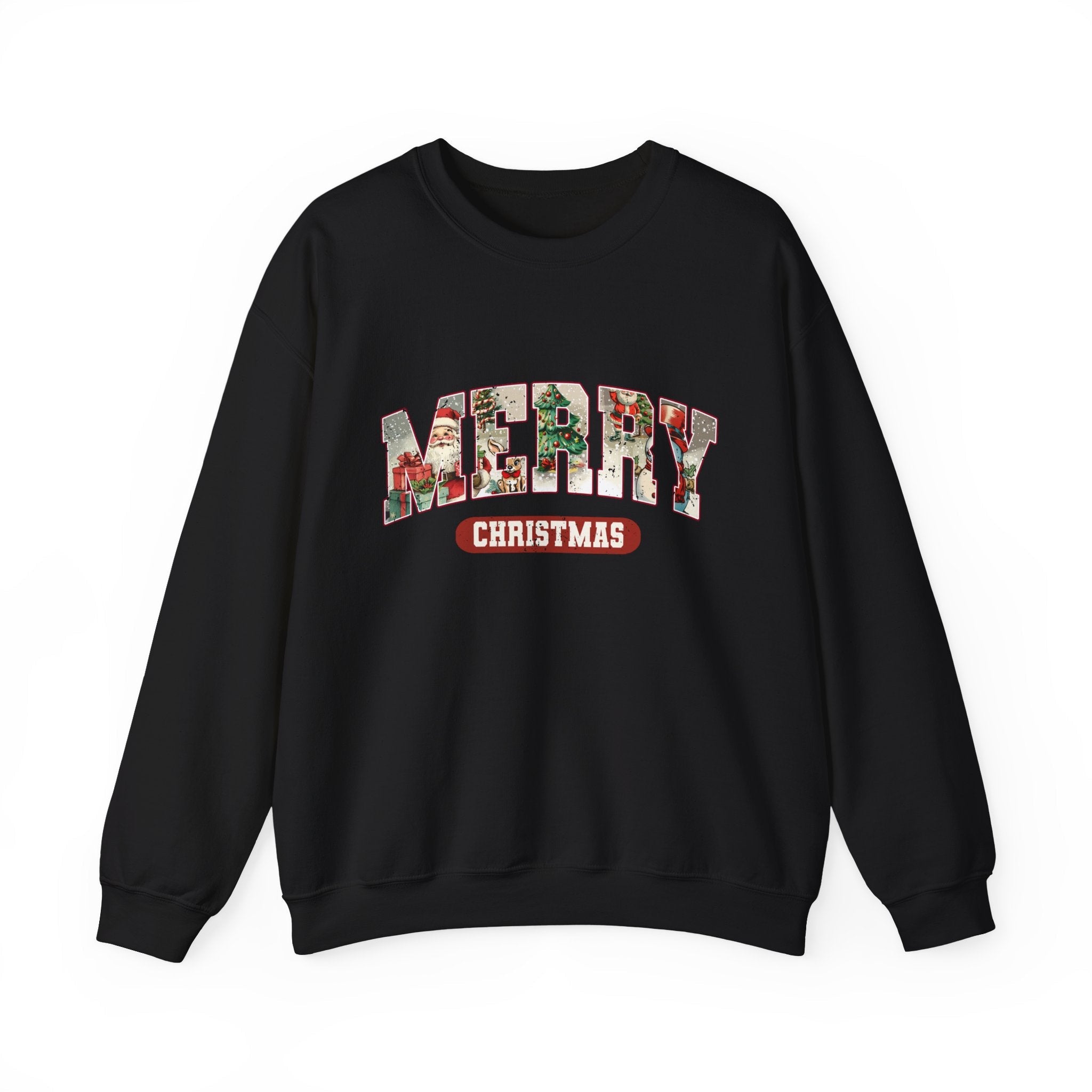 Christmas Sweatshirt, Merry Christmas Sweatshirt by PopCultureByDesign36