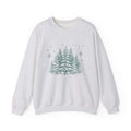 Christmas Tree Crewneck Sweatshirt, Needlework Style, Winter Top by PopCultureByDesign36
