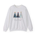 Christmas Watercolor Tree Sweatshirt, Cozy Seasonal Top by PopCultureByDesign36
