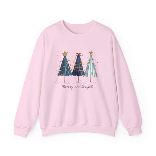 Christmas Watercolor Tree Sweatshirt, Cozy Seasonal Top by PopCultureByDesign36