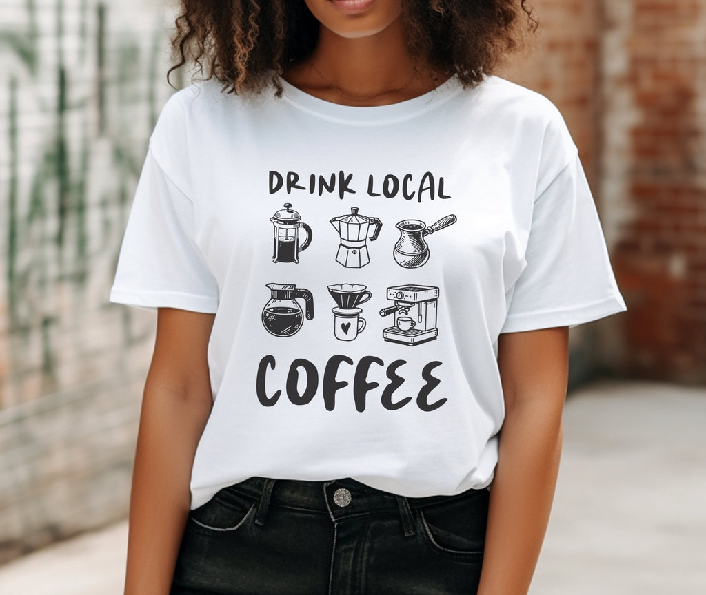 Coffee Shirt, Barista Shirt,Coffee Lover T-Shirt by PopCultureByDesign36