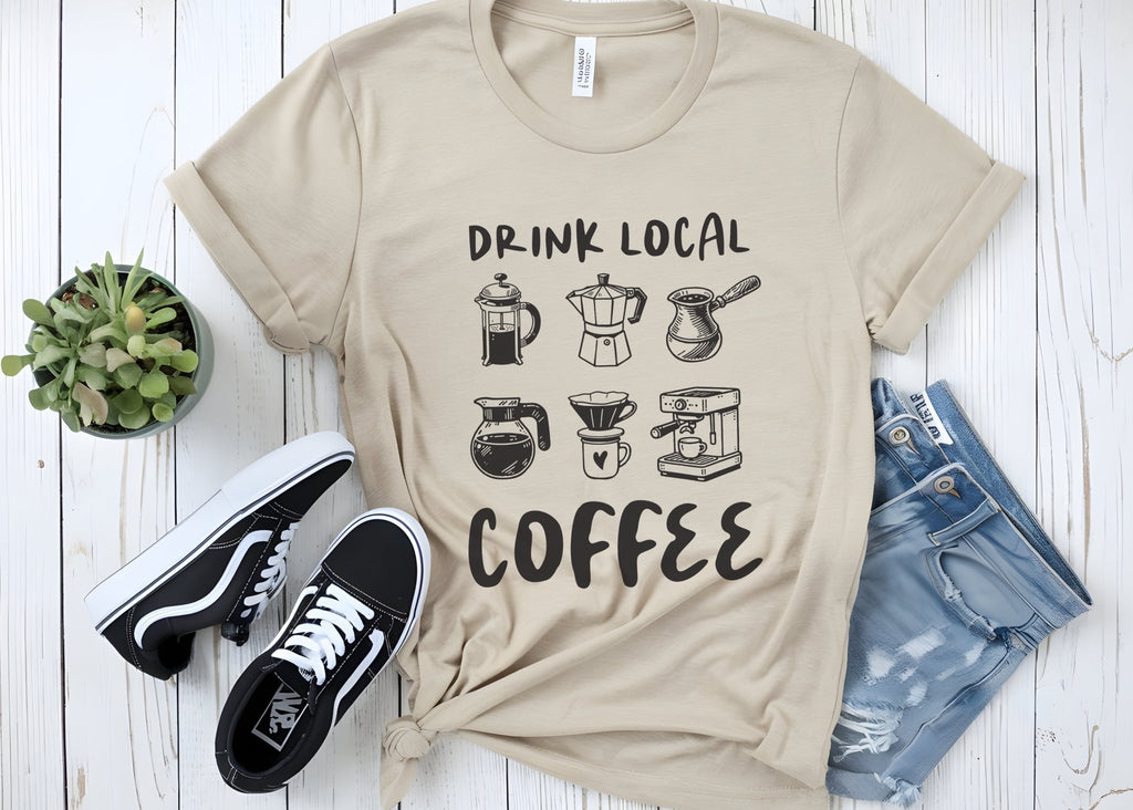 Coffee Shirt, Barista Shirt,Coffee Lover T-Shirt by PopCultureByDesign36