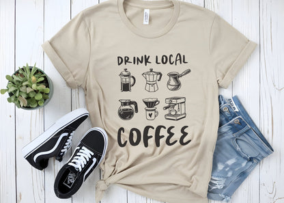 Coffee Shirt, Barista Shirt,Coffee Lover T-Shirt - Popbydesign
