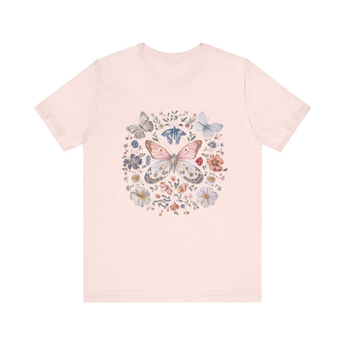 Cottagecore Butterfly shirt, Nature Lover Tee, Moth T-Shirt by PopCultureByDesign36