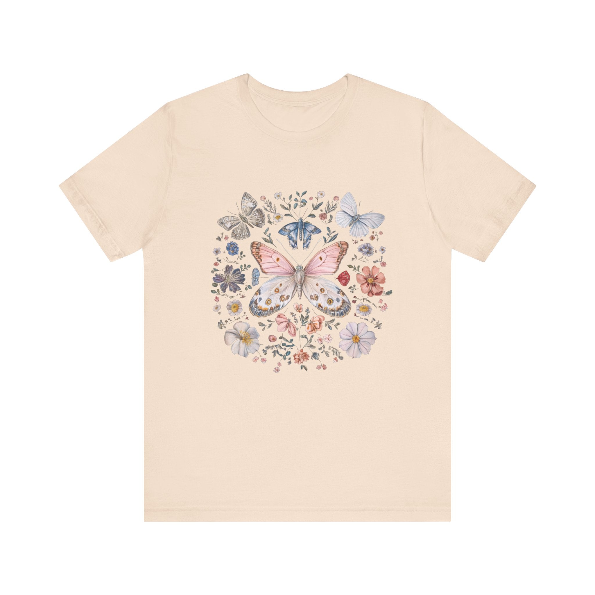 Cottagecore Butterfly shirt, Nature Lover Tee, Moth T-Shirt by PopCultureByDesign36