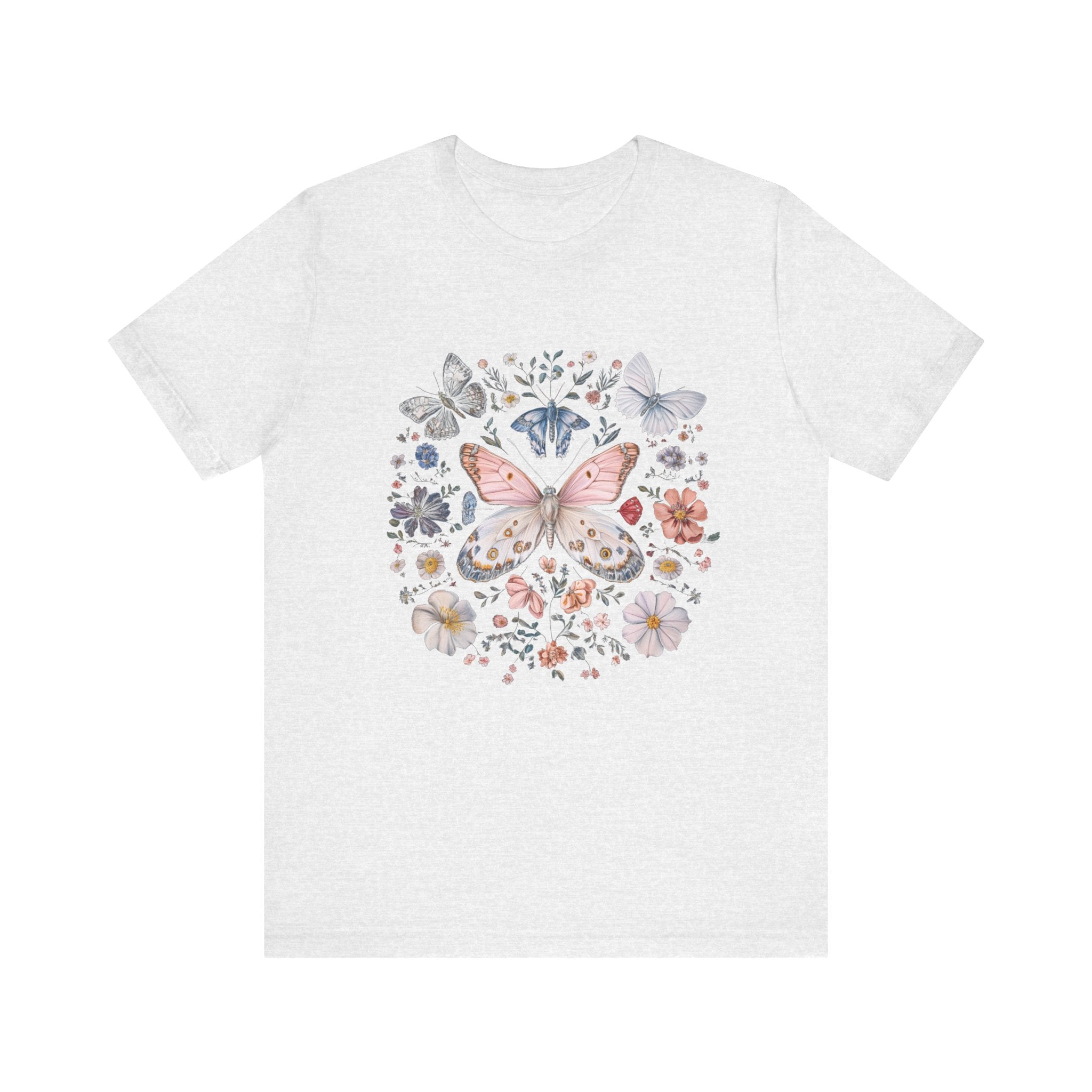 Cottagecore Butterfly shirt, Nature Lover Tee, Moth T-Shirt by PopCultureByDesign36