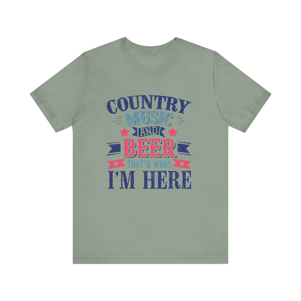 Country Music and Beer Shirt, Country Music Lover, Old Rodeo Shirt by PopCultureByDesign36
