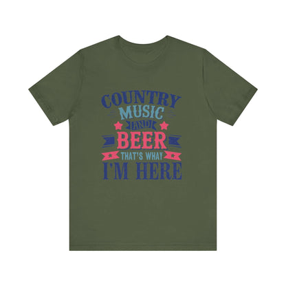 Country Music and Beer Shirt, Country Music Lover, Old Rodeo Shirt - Popbydesign