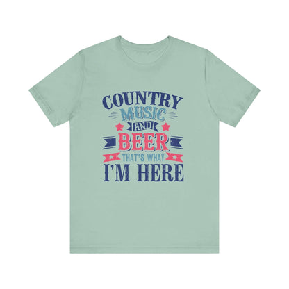 Country Music and Beer Shirt, Country Music Lover, Old Rodeo Shirt - Popbydesign