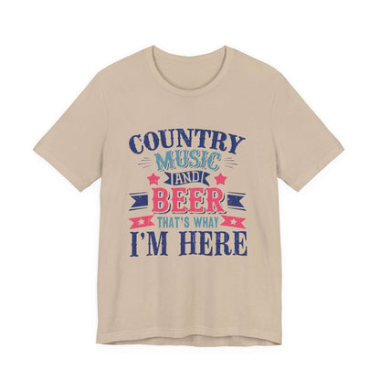Country Music and Beer Shirt, Country Music Lover, Old Rodeo Shirt - Popbydesign