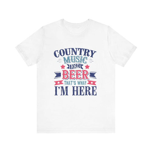 Country Music and Beer Shirt, Country Music Lover, Old Rodeo Shirt by PopCultureByDesign36