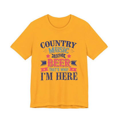 Country Music and Beer Shirt, Country Music Lover, Old Rodeo Shirt - Popbydesign