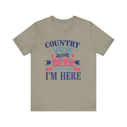 Country Music and Beer Shirt, Country Music Lover, Old Rodeo Shirt - Popbydesign