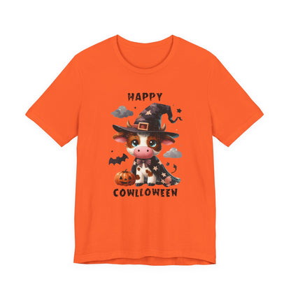 Cow Halloween Shirt, Halloween Cow Shirt, Happy Cowlloween - Popbydesign
