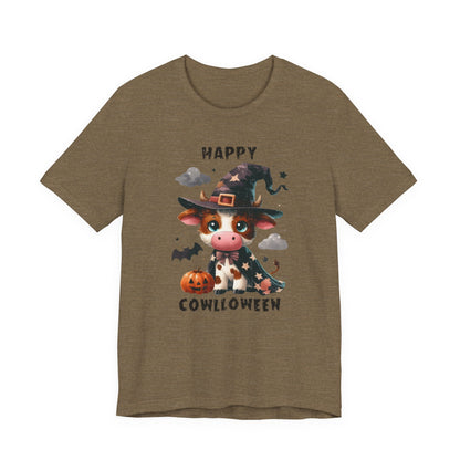 Cow Halloween Shirt, Halloween Cow Shirt, Happy Cowlloween - Popbydesign
