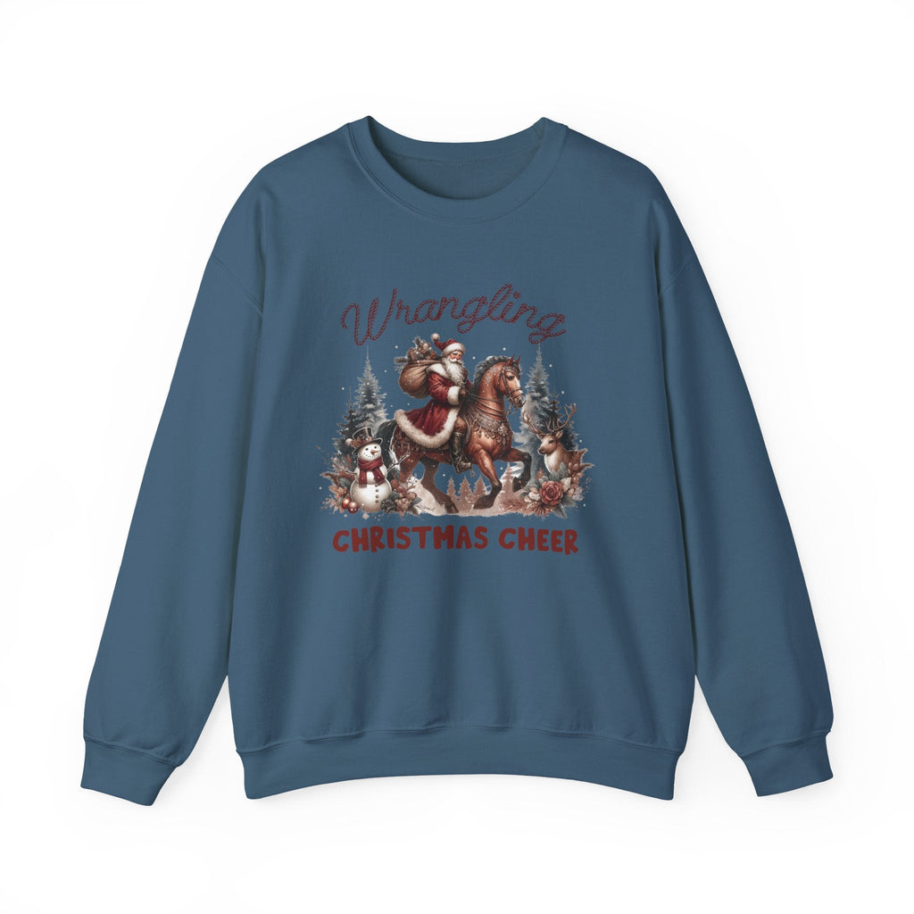 Cowboy Santa Sweatshirt, Howdy Country Christmas by PopCultureByDesign36