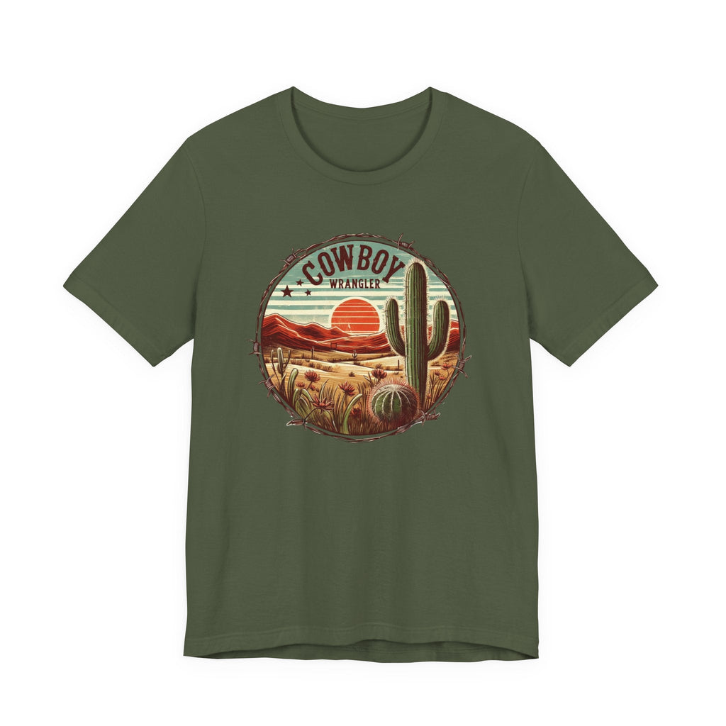 Cowboy Wrangler Shirt, Texas Shirt, Country Music Shirt by PopCultureByDesign36