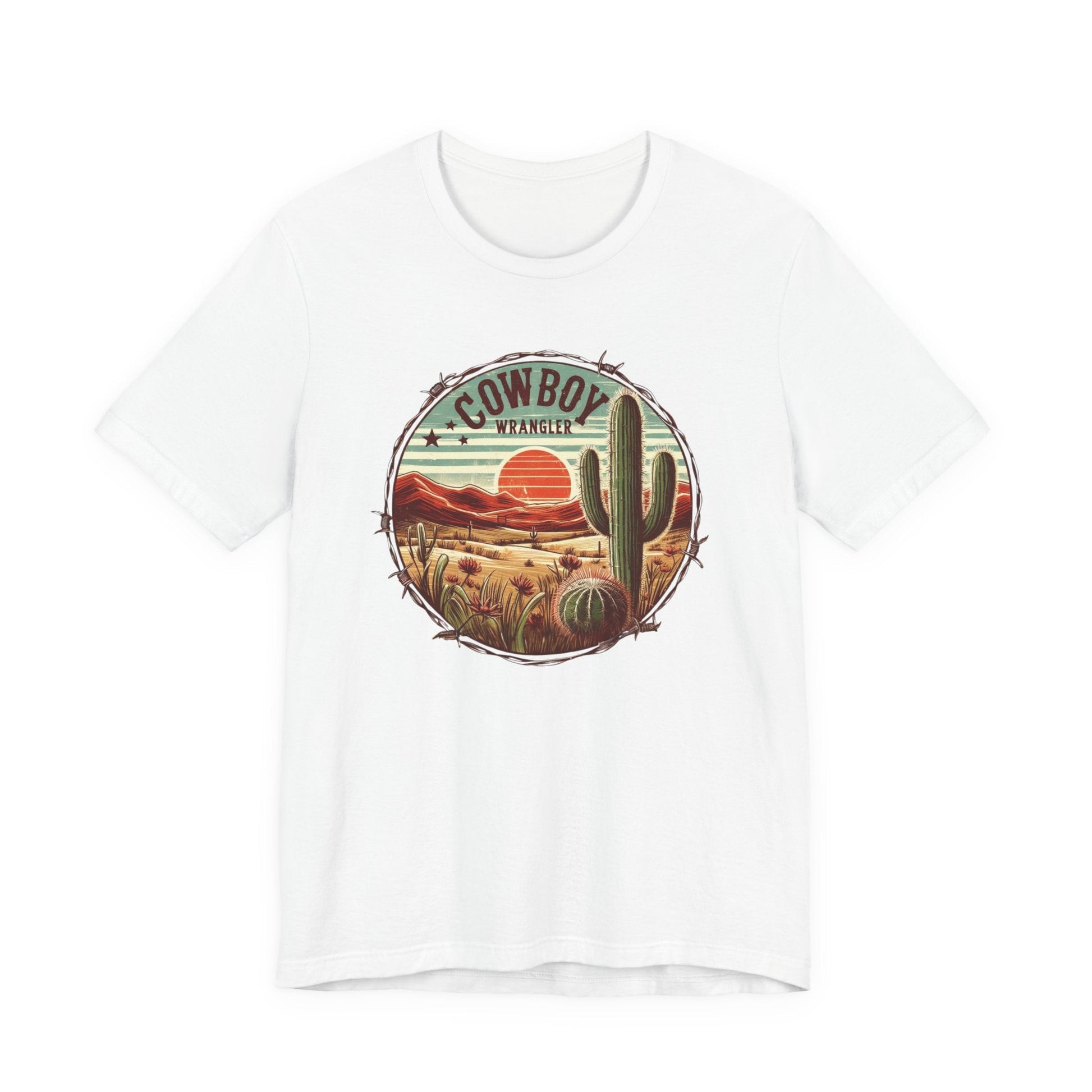 Cowboy Wrangler Shirt, Texas Shirt, Country Music Shirt - Popbydesign