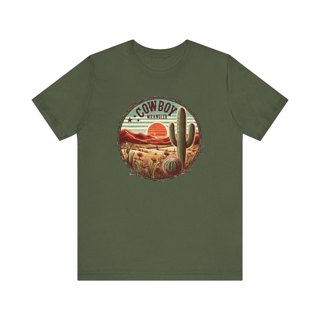Cowboy Wrangler Shirt, Texas Shirt, Country Music Shirt by PopCultureByDesign36