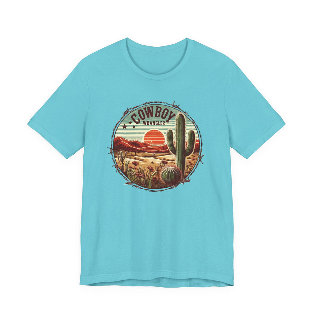 Cowboy Wrangler Shirt, Texas Shirt, Country Music Shirt by PopCultureByDesign36