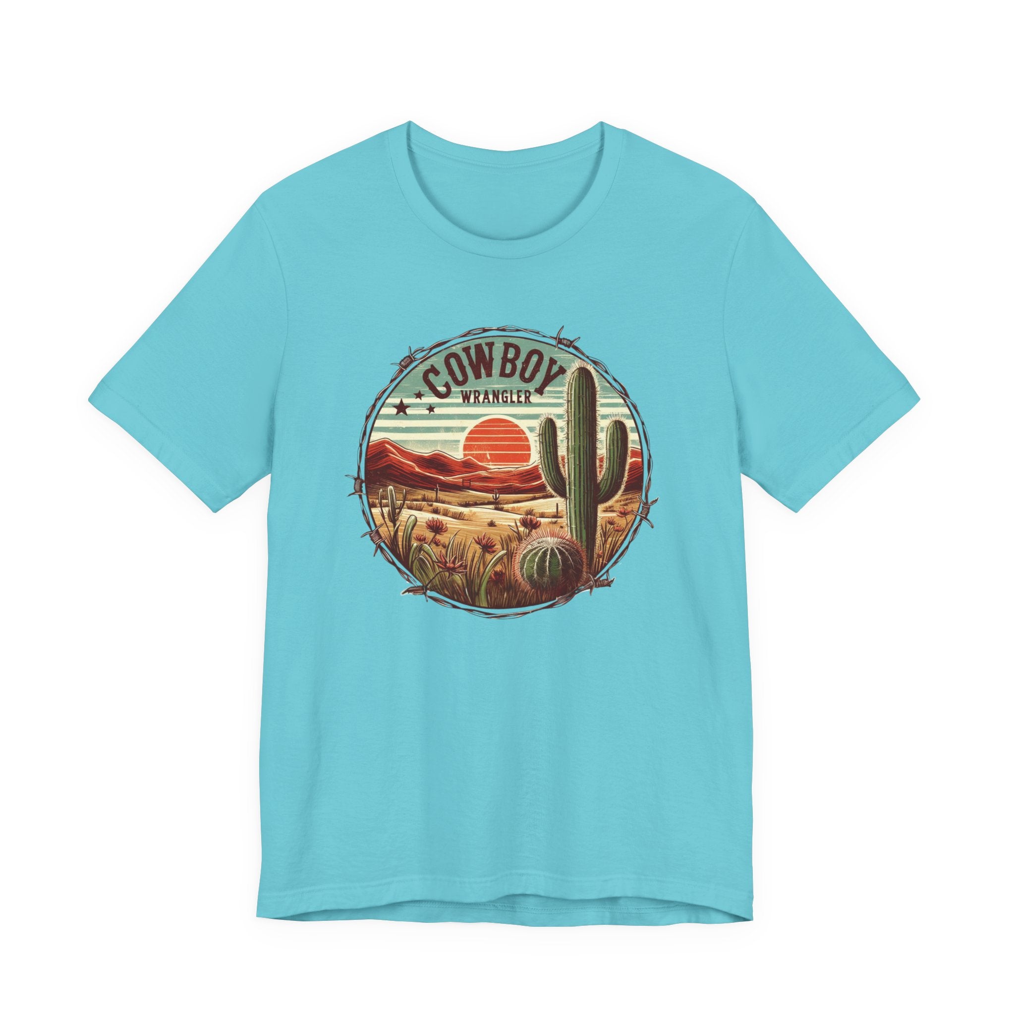 Cowboy Wrangler Shirt, Texas Shirt, Country Music Shirt by PopCultureByDesign36