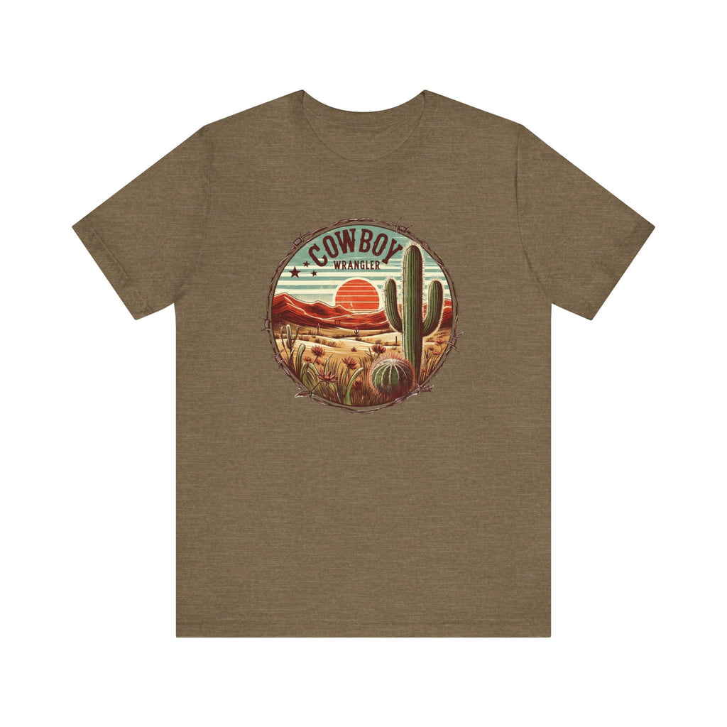 Cowboy Wrangler Shirt, Texas Shirt, Country Music Shirt by PopCultureByDesign36