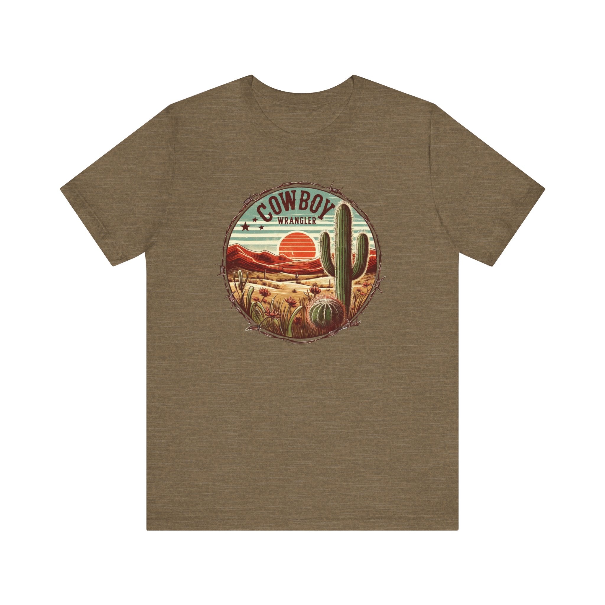 Cowboy Wrangler Shirt, Texas Shirt, Country Music Shirt by PopCultureByDesign36