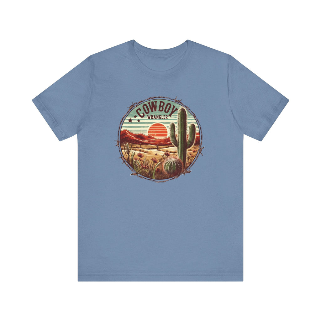 Cowboy Wrangler Shirt, Texas Shirt, Country Music Shirt by PopCultureByDesign36