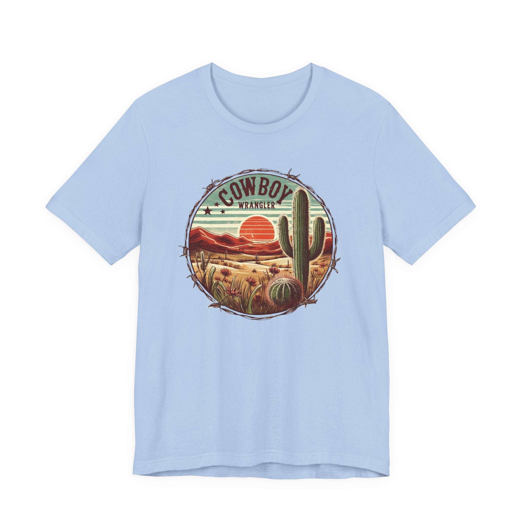 Cowboy Wrangler Shirt, Texas Shirt, Country Music Shirt by PopCultureByDesign36