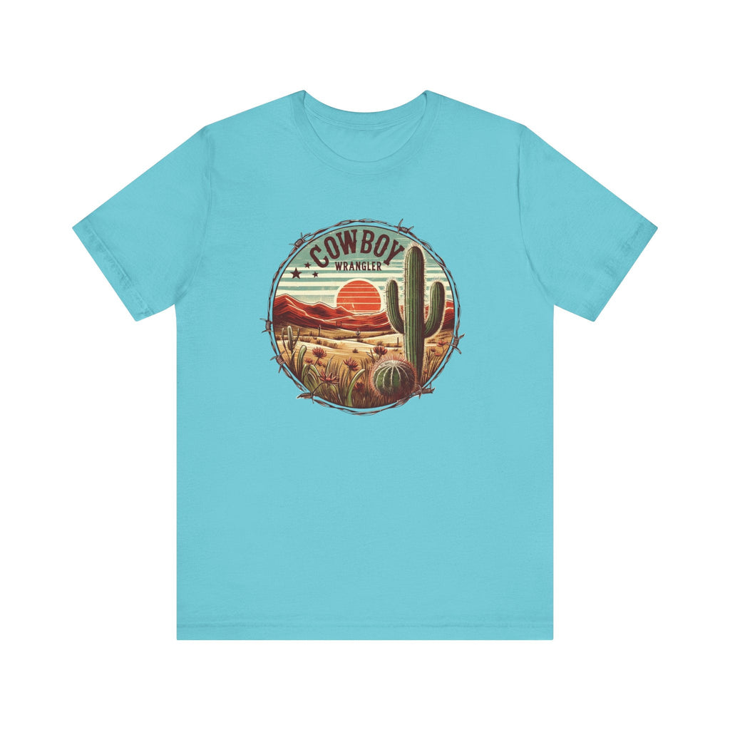 Cowboy Wrangler Shirt, Texas Shirt, Country Music Shirt by PopCultureByDesign36