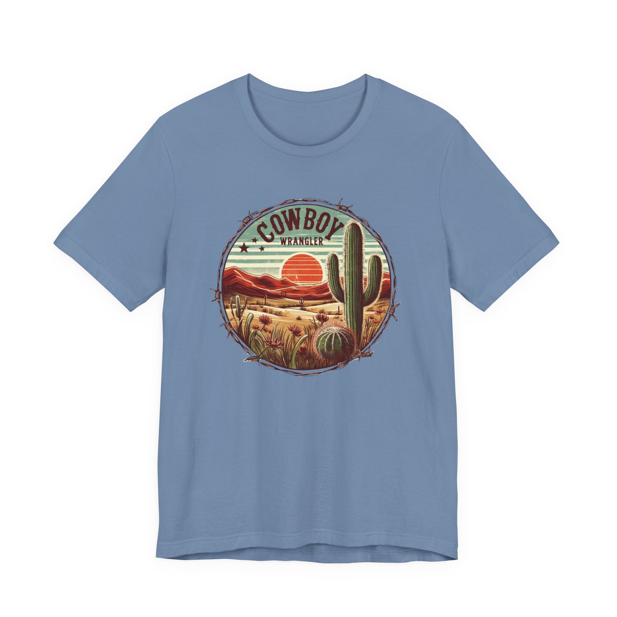 Cowboy Wrangler Shirt, Texas Shirt, Country Music Shirt by PopCultureByDesign36
