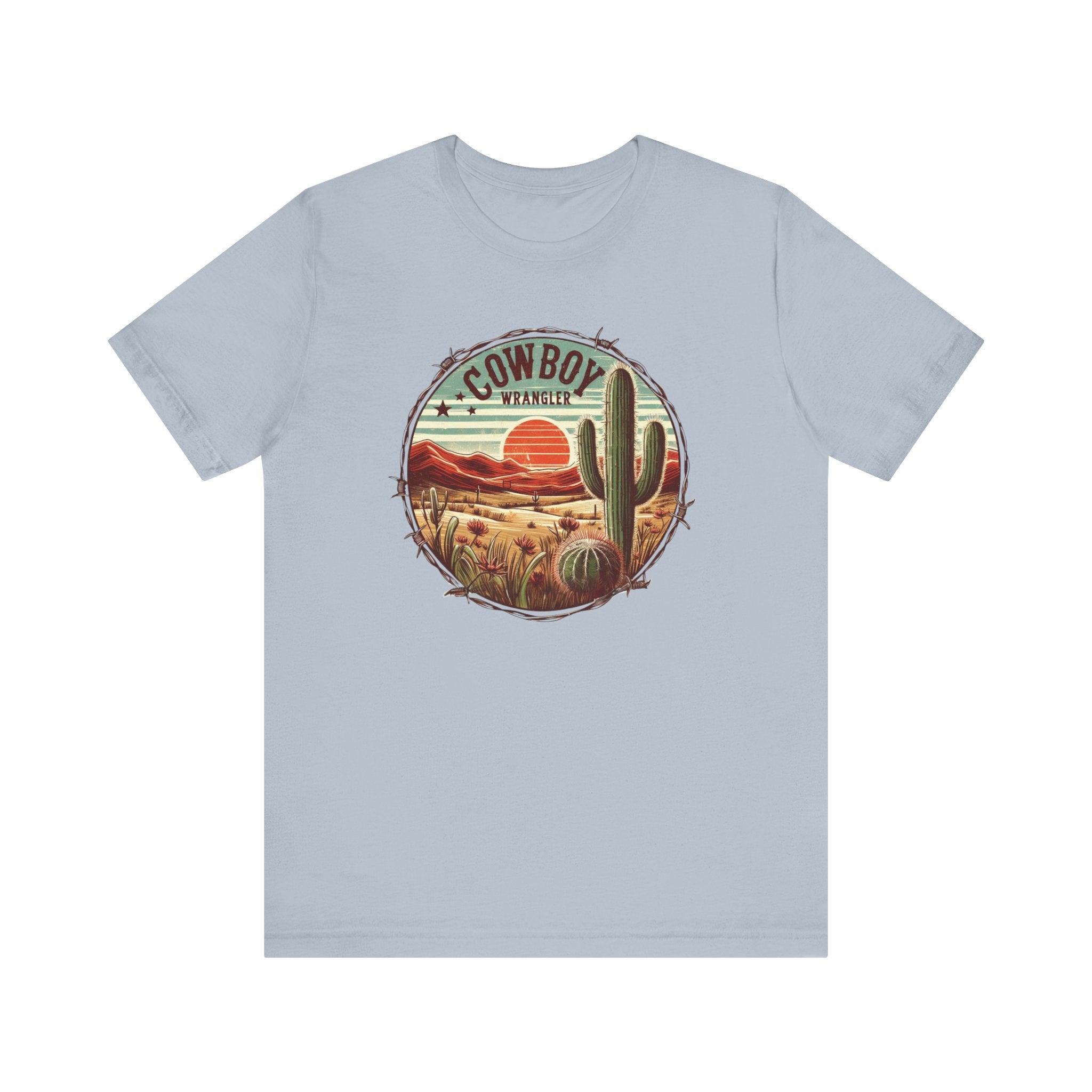 Cowboy Wrangler Shirt, Texas Shirt, Country Music Shirt by PopCultureByDesign36