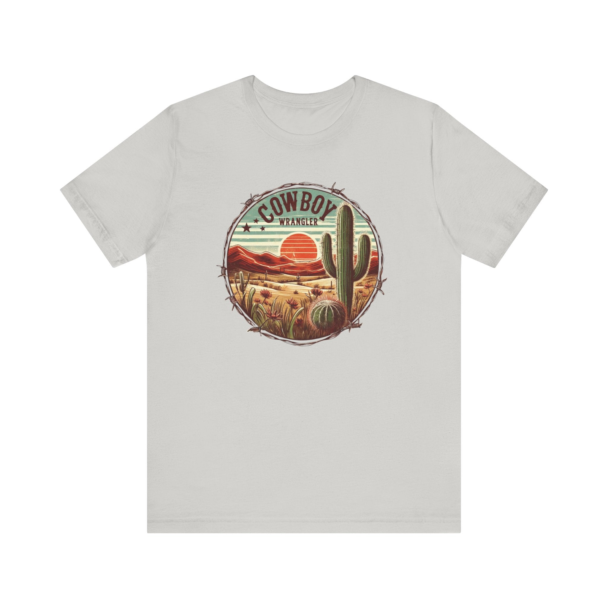 Cowboy Wrangler Shirt, Texas Shirt, Country Music Shirt by PopCultureByDesign36