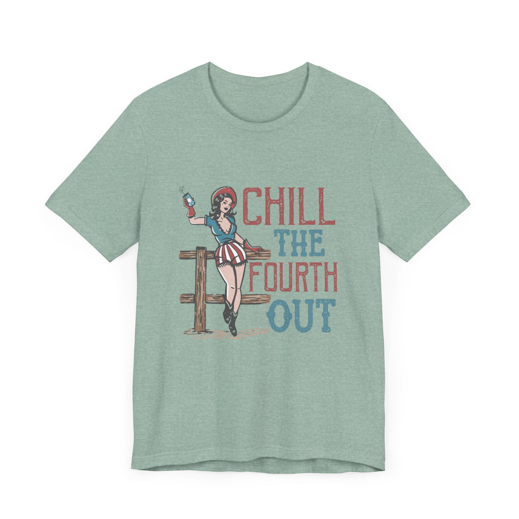 Cowgirl July 4th Retro Shirt, 4th of July Boho Independence Day Tee by PopCultureByDesign36