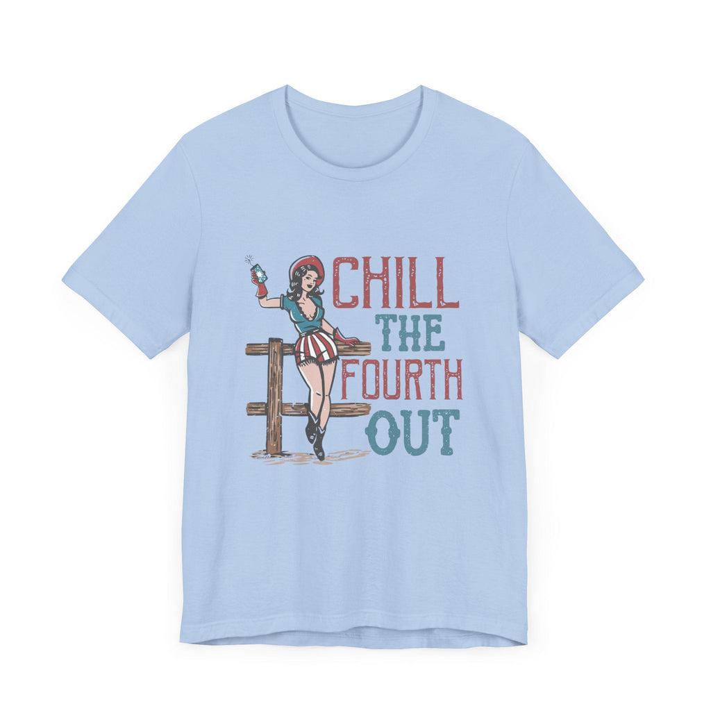 Cowgirl July 4th Retro Shirt, 4th of July Boho Independence Day Tee by PopCultureByDesign36