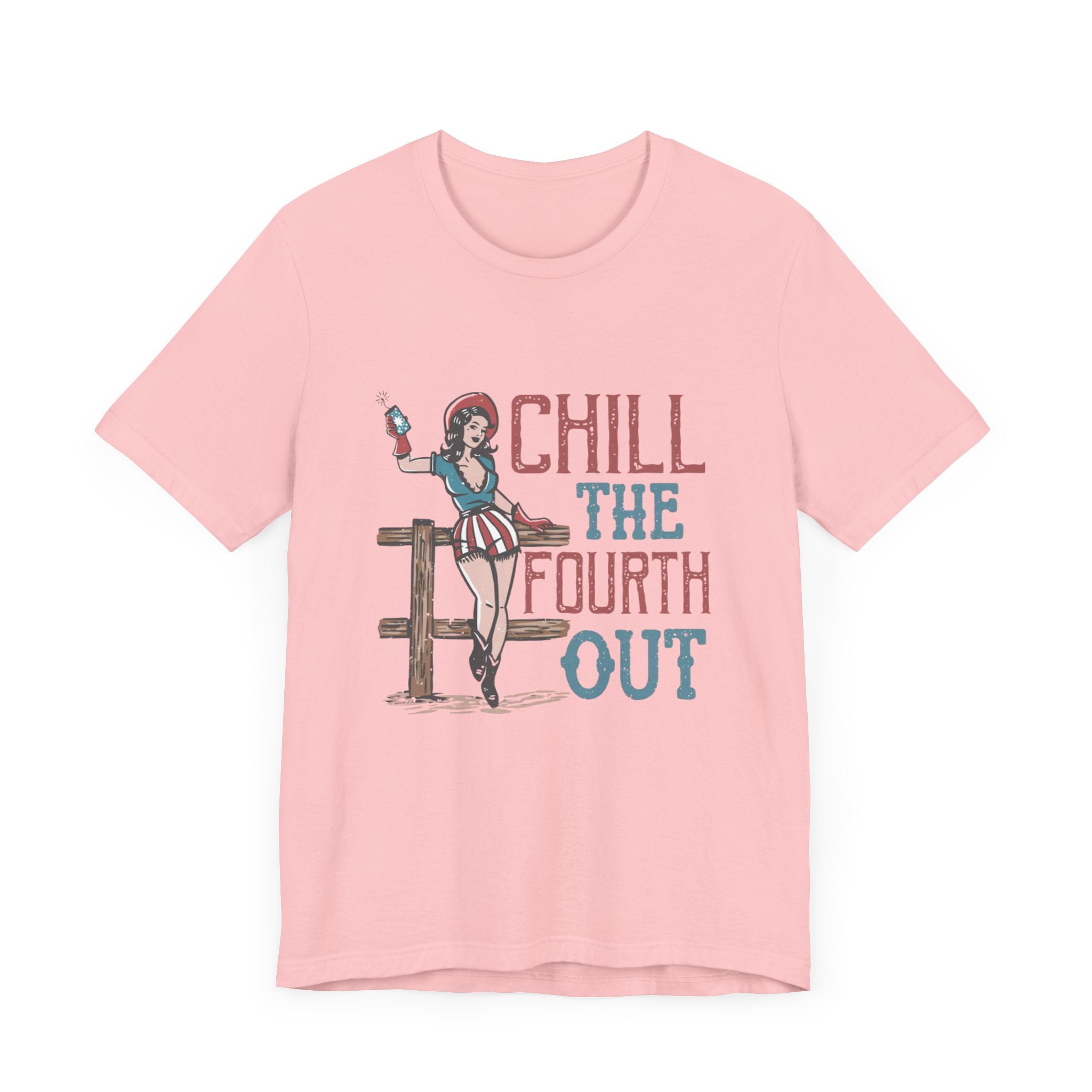 Cowgirl July 4th Retro Shirt, 4th of July Boho Independence Day Tee by PopCultureByDesign36