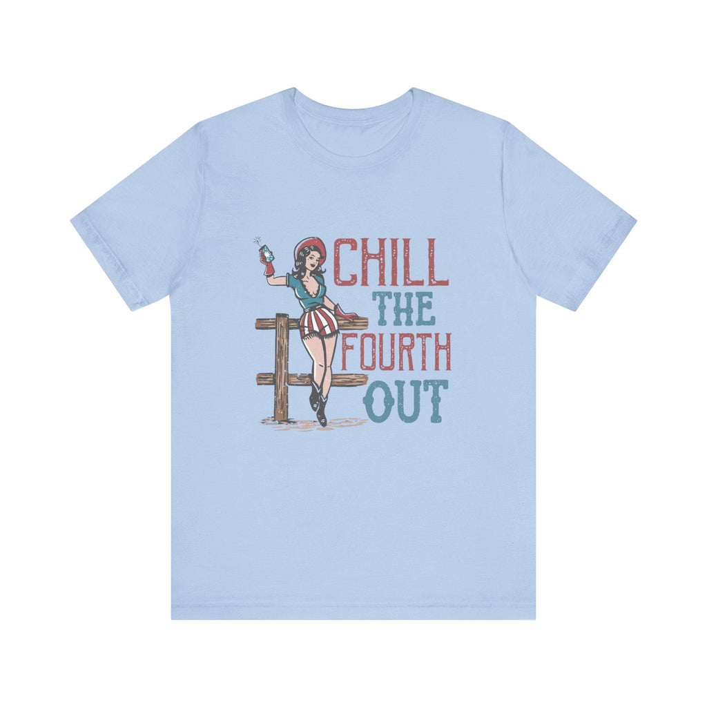 Cowgirl July 4th Retro Shirt, 4th of July Boho Independence Day Tee by PopCultureByDesign36