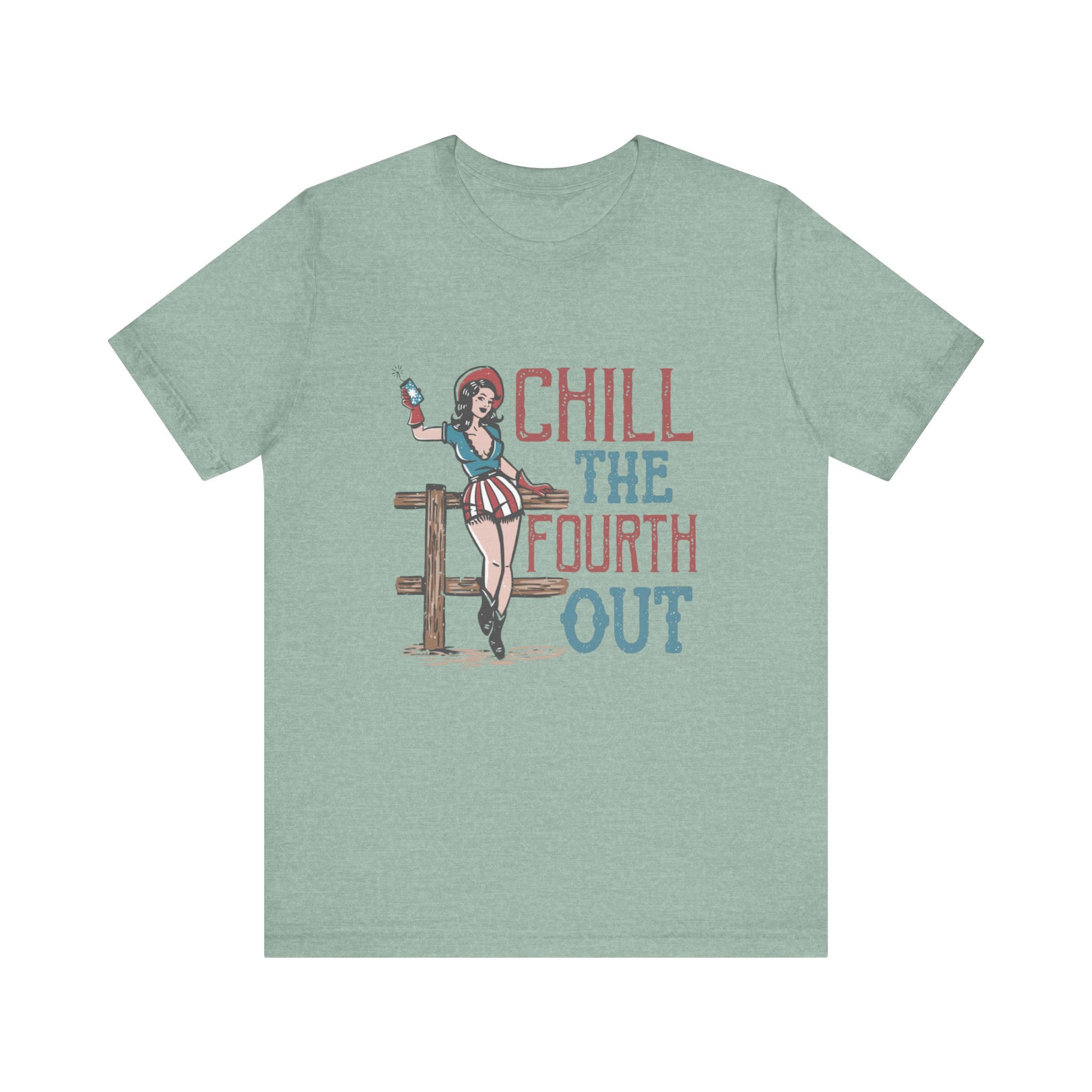 Cowgirl July 4th Retro Shirt, 4th of July Boho Independence Day Tee by PopCultureByDesign36