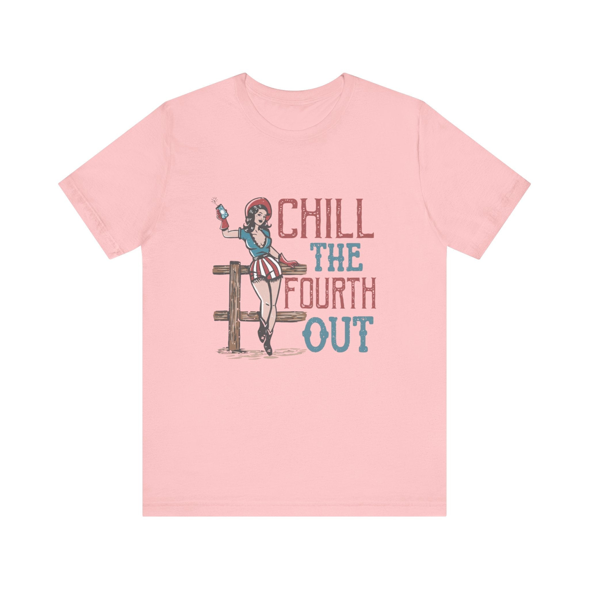 Cowgirl July 4th Retro Shirt, 4th of July Boho Independence Day Tee by PopCultureByDesign36