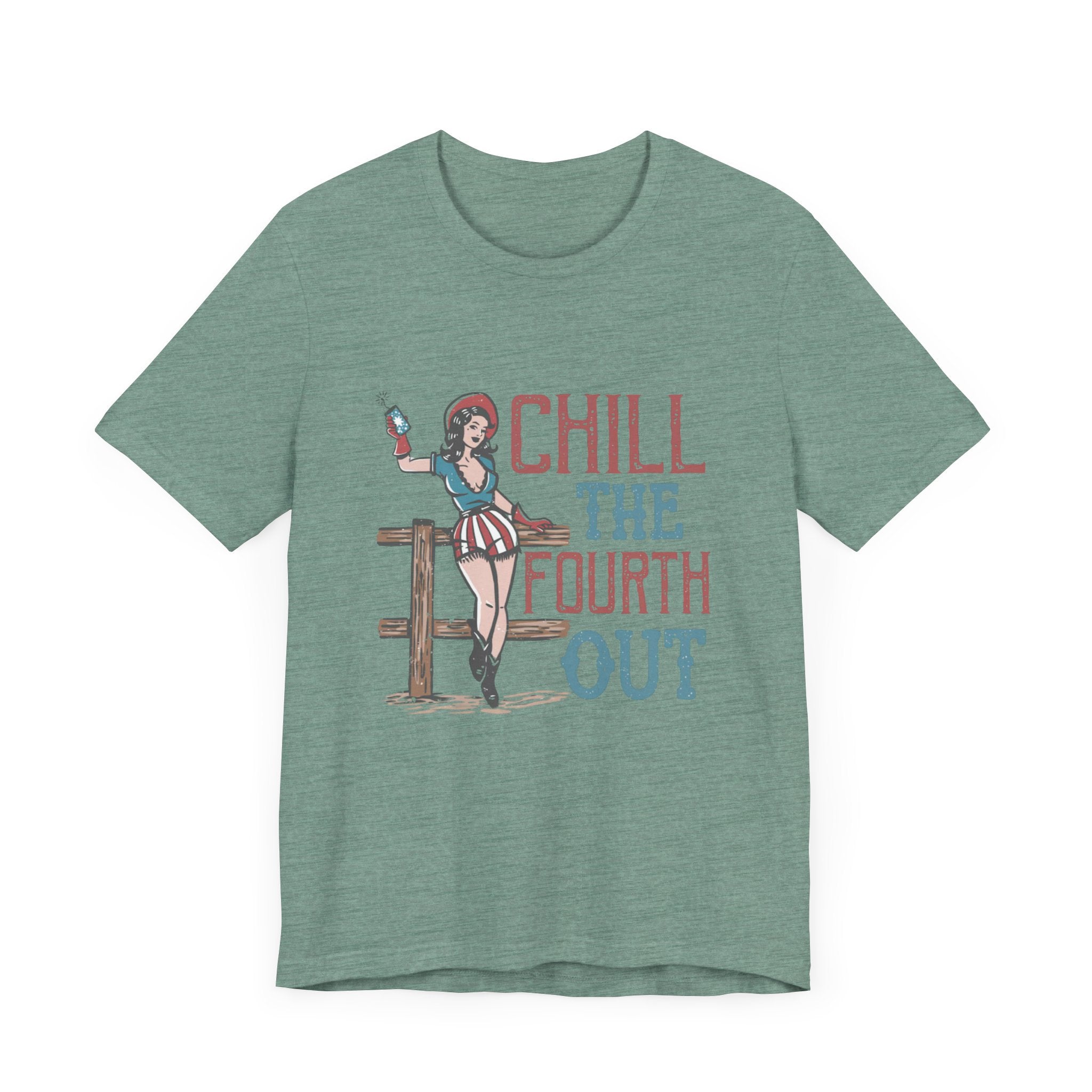 Cowgirl July 4th Retro Shirt, 4th of July Boho Independence Day Tee by PopCultureByDesign36