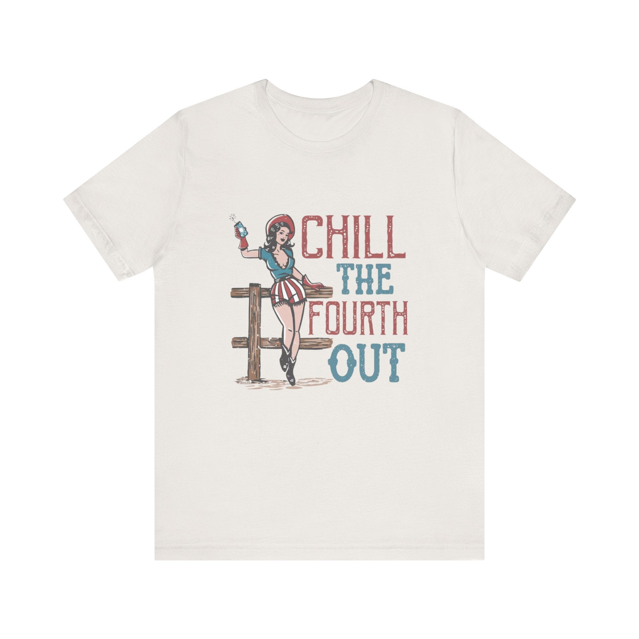 Cowgirl July 4th Retro Shirt, 4th of July Boho Independence Day Tee by PopCultureByDesign36