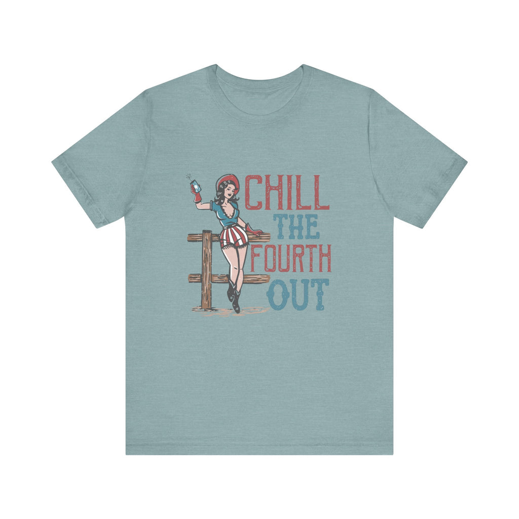 Cowgirl July 4th Retro Shirt, 4th of July Boho Independence Day Tee by PopCultureByDesign36