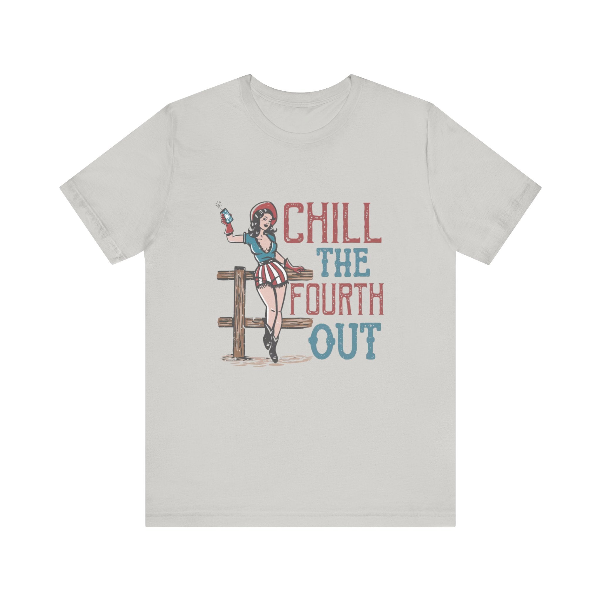 Cowgirl July 4th Retro Shirt, 4th of July Boho Independence Day Tee by PopCultureByDesign36